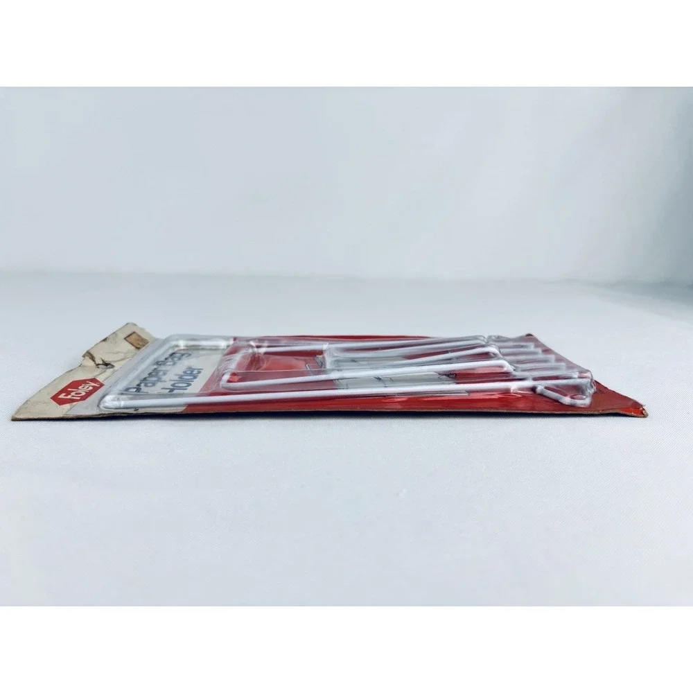 Vintage Foley Paper Bag Holder NOS - Made In Hong Kong